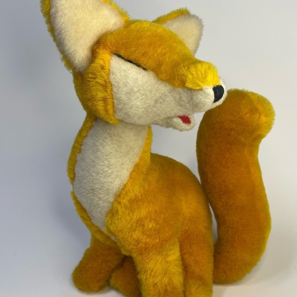 RARE Vintage fox stuffed plush toy - Picture 1 of 7